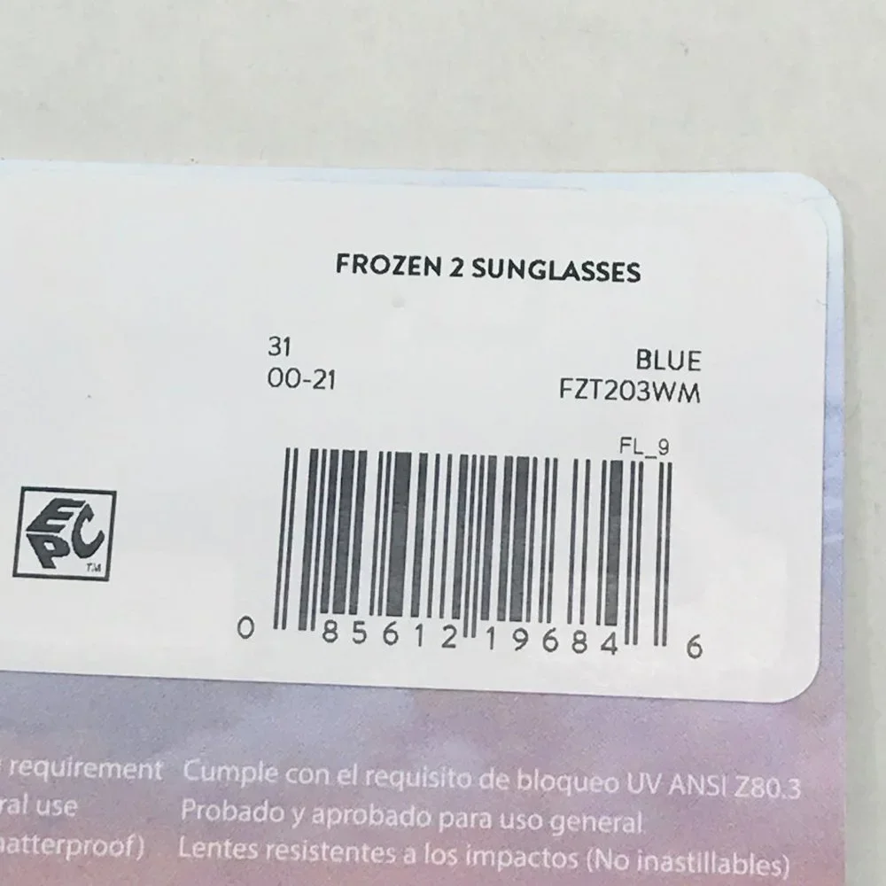 Disney Frozen 2 Princess Elsa 100% UV Girl's Sunglasses New In Package